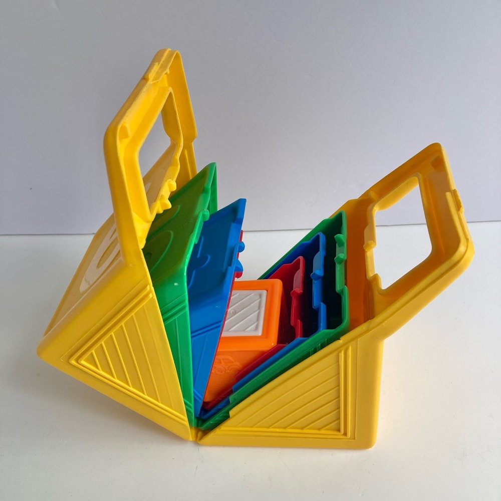 Vintage Fisher Price 2322 Counting Stacking Nesting Blocks 1 - 6 - Picture 6 of 9
